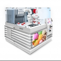 Сеть роботизированных кафе по продаже мягкого мороженого